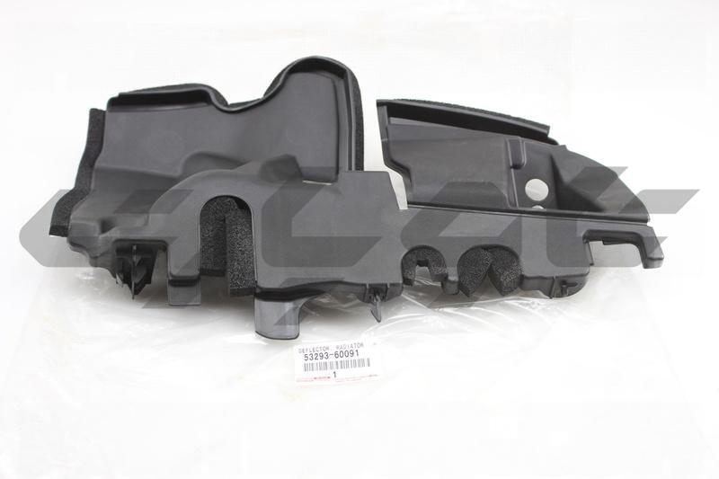 DEFLECTOR, RADIATOR SIDE, RH