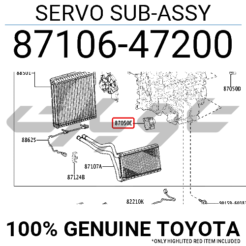SERVO SUB-ASSY