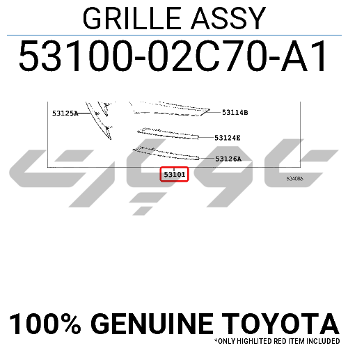 GRILLE ASSY