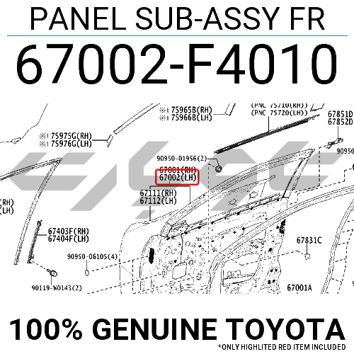 PANEL SUB-ASSY FR