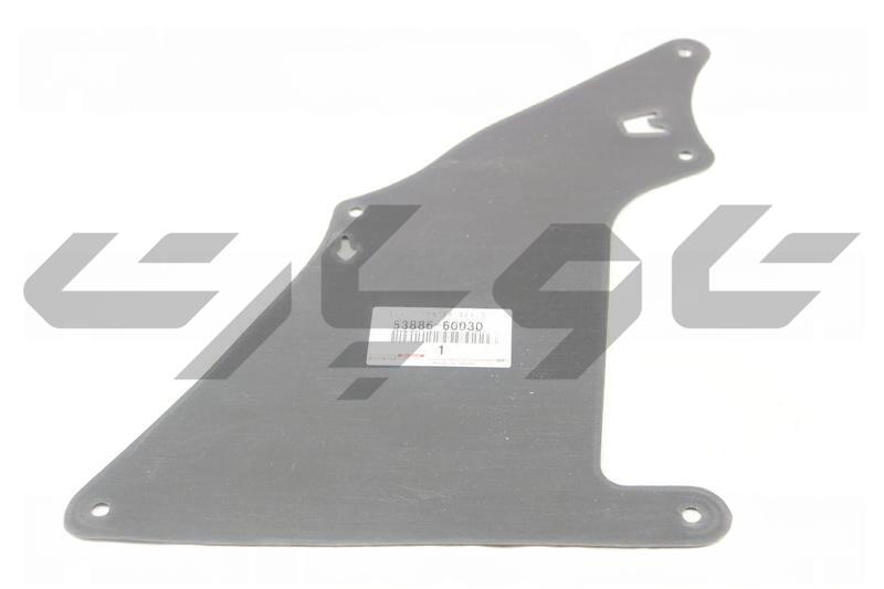 SEAL, FRONT FENDER APRON TO FRAME, NO.1, RH/LH