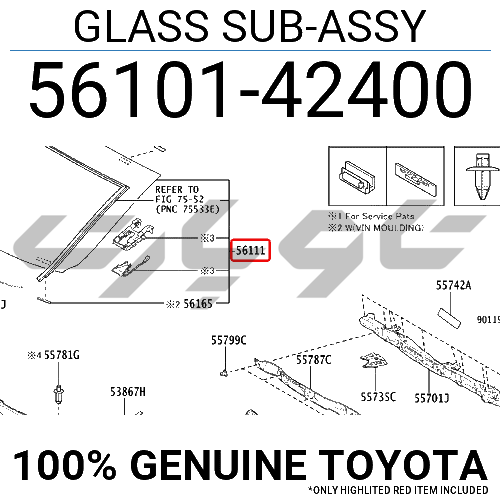 GLASS SUB-ASSY