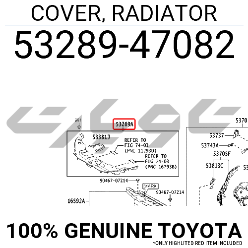 COVER, RADIATOR