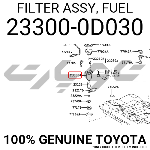 FILTER ASSY, FUEL
