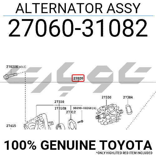 ALTERNATOR ASSY
