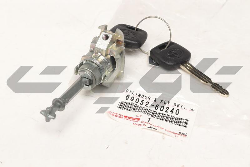 CYLINDER & KEY SET, DOOR LOCK, LH
